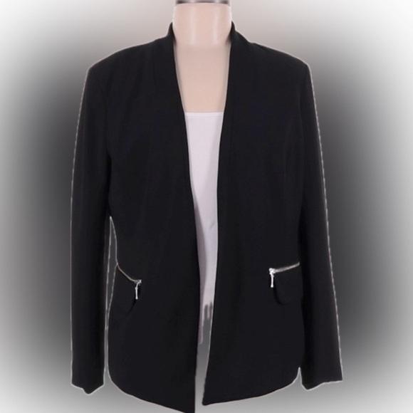 GUC! - TROUVE Blazer/Jacket Size Medium Black - Picture 1 of 2